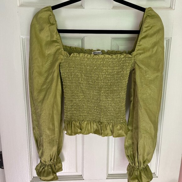 Reformation Tangerine Top - Spearmint - Picture 2 of 6